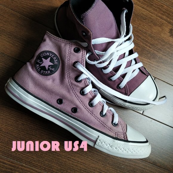 Converse Other - ❌$10 SALE❌🌠CONVERSE CHUCK 70 VINTAGE CANVAS PINK/PURPLE BLACK JUNIOR US4